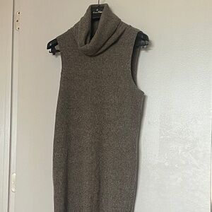 & Other Stories Sleeveless Turtleneck Sweater - Brown